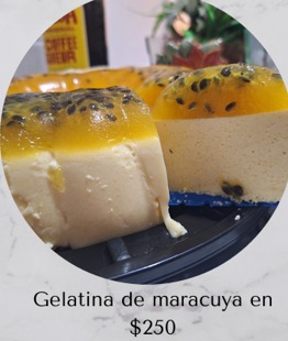 Gelatina de Maracuyá