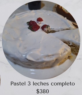 Pastel 3 Leches